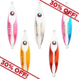 Razor Back Upgraded Slow-pitch Jig Bulk Pack - 5 jigs of your selected weight