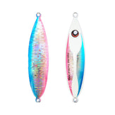Razor Back Upgraded Slow-pitch Jigs -100g pink blue - Fish Pig Tackle Jigs - Micro Jigs - Premium Fishing Tackle