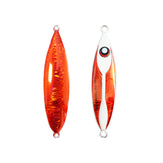 Razor Back Upgraded Slow-pitch Jigs -60g red - Fish Pig Tackle Jigs - Micro Jigs - Premium Fishing Tackle