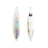 Razor Back Upgraded Slow-pitch Jigs -60g silver - Fish Pig Tackle Jigs - Micro Jigs - Premium Fishing Tackle
