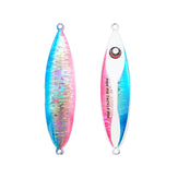 Razor Back Upgraded Slow-pitch Jigs -80g pink blue - Fish Pig Tackle Jigs - Micro Jigs - Premium Fishing Tackle